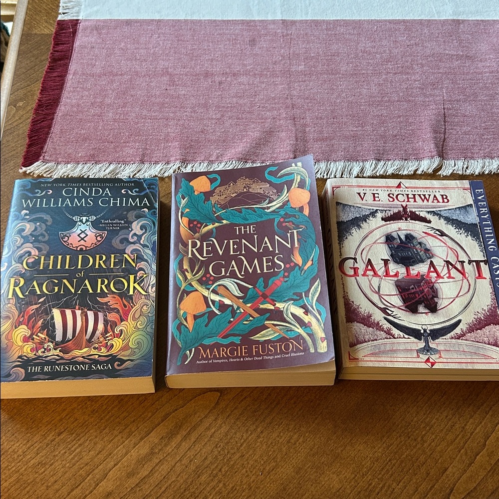 Gallant, The Revenant Games and Children of Ragnarok Books